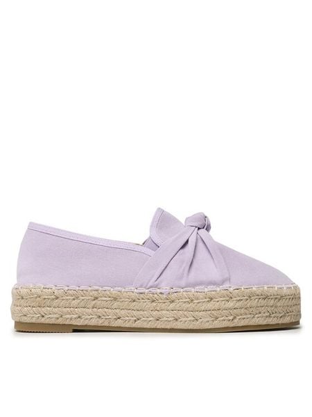 Jenny Fairy Espadryle WSS990-145 Fioletowy. Fioletowe espadryle Jenny Fairy, bez wzorów, z materiału, bez obcasa, bez zapięcia. Za 99.99 zł.