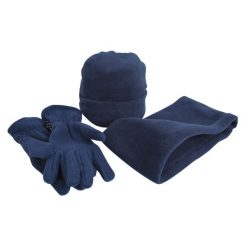 Zestaw Akcesoriów. Niebieskie rękawiczki RESULT WINTER ESSENTIALS, bez wzorów, sportowe. Za 67.99 zł.