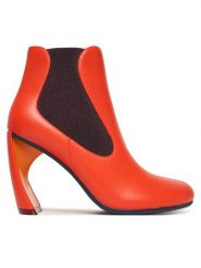 United Nude Botki Zuma Flow Hi 1095492416 Pomarańczowy. Brązowe botki United Nude, bez wzorów, ze skóry, bez obcasa, na słupku, bez zapięcia. Za 1,409.00 zł.