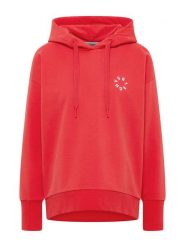 ELBSAND Bluza "Leah" w kolorze czerwonym rozmiar: M. Czerwone bluzy ELBSAND, m, bez wzorów, z kapturem. Za 179.95 zł.