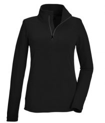 Bluza damska Killtec KSW 101 WMN FLC SHRT. Brązowe bluzy Killtec, bez wzorów, z materiału, bez kaptura. Za 149.99 zł.