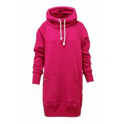 Bluza sportowa z kapturem damska DEEP TRIP Luzak. Czerwone bluzy DEEP TRIP, l, bez wzorów, z bawełny, z kapturem. Za 369.00 zł.