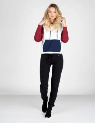 Invicta Bluza "Hoodie" | 4454270 | Kobieta | Biały, Czerwony, Granatowy. Białe bluzy Invicta, l, bez wzorów, z bawełny, bez kaptura. W wyprzedaży za 239.00 zł.