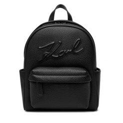 Plecak KARL LAGERFELD. Czarne plecaki KARL LAGERFELD, bez wzorów. Za 799.99 zł.