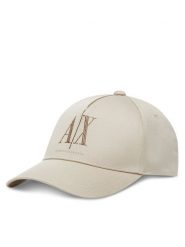 Armani Exchange Czapka z daszkiem XW000957 AF13846 U1092 Beżowy. Brązowe czapki Armani Exchange, bez wzorów, z bawełny. Za 199.99 zł.