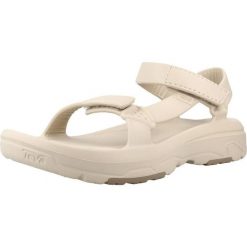 Sandały TEVA 1173701TV Beżowy. Brązowe sandały Teva, bez wzorów, z gumy, bez obcasa, bez zapięcia. Za 214.99 zł.