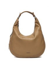 Badura Torebka C-ZAR-1 Beżowy. Brązowe torebki klasyczne Badura, bez wzorów, z materiału, bez dodatków. Za 399.99 zł.