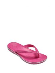 Crocs Japonki "Crocband Flip" w kolorze różowym rozmiar: 46/47. Różowe klapki Crocs, bez wzorów, bez obcasa. Za 87.81 zł.