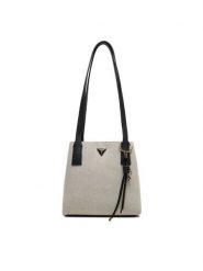 Guess Torebka Alice HWWG99 26220 Kremowy. Białe torebki klasyczne Guess, z aplikacjami, z materiału, bez dodatków. Za 484.99 zł.