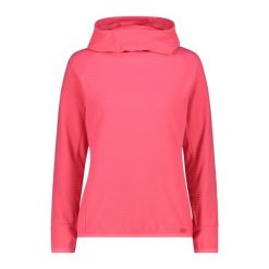 Bluza damska z kapturem CMP. Czerwone bielizna sportowa CMP, bez wzorów. Za 290.50 zł.