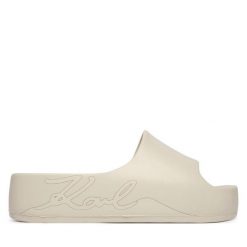 Klapki KARL LAGERFELD. Klapki KARL LAGERFELD, bez wzorów, bez obcasa. Za 421.99 zł.