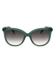 Longchamp Damskie okulary przeciwsłoneczne w kolorze zielono-szarym rozmiar: 54. Szare okulary przeciwsłoneczne Longchamp, bez wzorów, z tworzywa sztucznego. Za 239.95 zł.