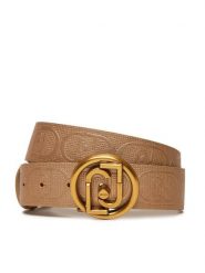 Liu Jo Pasek Damski Ecs Hips Belt 3.5 AF4295 E0538 Złoty. Żółte paski Liu Jo, bez wzorów, ze skóry. Za 269.99 zł.