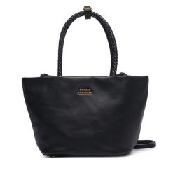 Torebka Tommy Hilfiger. Czarne torebki klasyczne TOMMY HILFIGER, bez wzorów, bez dodatków. Za 849.99 zł.