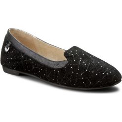 Lordsy UGG - W Bentlie Constellation 1008818 W/Blk. Czarne lordsy UGG, bez wzorów, z materiału, bez obcasa, na obcasie, bez zapięcia. W wyprzedaży za 309.00 zł.