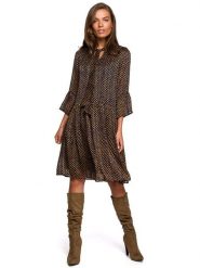 Stylove Sukienka ze wzorem rozmiar: M. Sukienki Stylove, m, bez wzorów, bez kołnierzyka, bez ramiączek, mini. Za 292.95 zł.