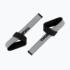 Paski do podnoszenia ciężarów THORN FIT Lifting Straps Anti-Slip grey. Szare paski THORN FIT, bez wzorów, sportowe. Za 52.99 zł.