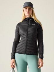 Regatta Kurtka hybrydowa "Andreson Marl" w kolorze czarnym rozmiar: 42. Czarne kurtki sportowe Regatta, bez wzorów, bez kaptura, outdoorowe. Za 158.84 zł.