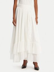 BARDOT Spódnica maxi Mirella 60042SB Biały Regular Fit. Białe spódnice Bardot, bez wzorów, z syntetyku, maxi. Za 549.99 zł.