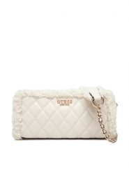 Guess Torebka Cristi Mini HWTG81 39720 Écru. Torebki klasyczne Guess, z aplikacjami, ze skóry, bez dodatków. Za 469.99 zł.
