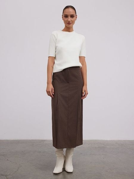 BGN Spódnica w kolorze brązowym rozmiar: 34. Brązowe spódnice BGN, na co dzień, bez wzorów, maxi, proste. Za 91.77 zł.