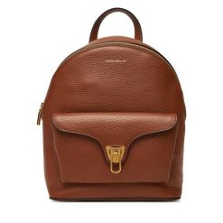 Plecak Coccinelle. Brązowe plecaki Coccinelle, bez wzorów. Za 1,299.00 zł.