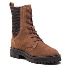 Trapery Geox. Brązowe trapery i śniegowce Geox. Za 799.99 zł.
