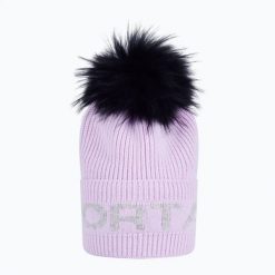 Czapka zimowa damska Sportalm 1829818716. Czerwone czapki Sportalm, bez wzorów, z futra. Za 429.99 zł.