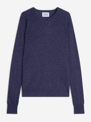 AUTHENTIC CASHMERE Kaszmirowy sweter "Etret" w kolorze granatowym rozmiar: S. Niebieskie swetry AUTHENTIC CASHMERE, s, bez wzorów, z kaszmiru, bez ramiączek. Za 347.99 zł.