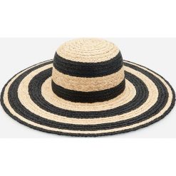 Kapelusz z rafii - Czarny. Kapelusze marki Reserved. Za 79.99 zł.
