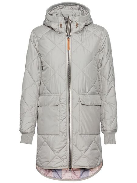 Camel Active Płaszcz pikowany w kolorze jasnoszarym rozmiar: 46. Szare płaszcze Camel Active, bez wzorów, bez kaptura. Za 290.82 zł.