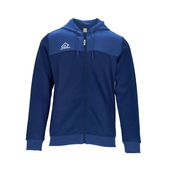 Bluza z kapturem Acerbis Harpaston. Niebieskie bluzy ACERBIS, l, bez wzorów, z materiału, z kapturem. Za 267.00 zł.