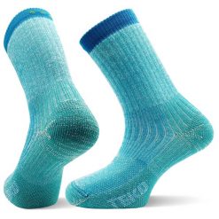 Skarpety sportowe z wełny Merino Teko ecoHIKE Medium Full Cushion 3.0. Niebieskie skarpety TEKO, bez wzorów, z wełny. Za 79.00 zł.