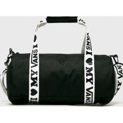 Vans - Torba. Czarne torby na ramię Vans, bez wzorów, z materiału, sportowe, na ramię, bez dodatków. W wyprzedaży za 179.90 zł.