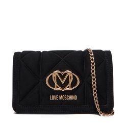 Torebka LOVE MOSCHINO. Czarne torebki klasyczne Love Moschino, bez wzorów, bez dodatków. Za 709.99 zł.