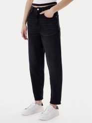 Tommy Jeans Jeansy DW0DW22442 Czarny Mom Fit. Czarne jeansy Tommy Jeans, bez wzorów. Za 449.99 zł.