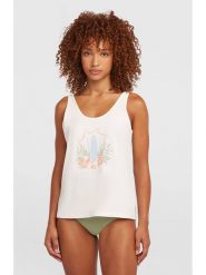 O'Neill Top w kolorze kremowym rozmiar: M. Brązowe topy O'Neill, m, bez wzorów, z bawełny, bez kołnierzyka, bez ramiączek. Za 79.03 zł.