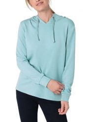Timezone Bluza w kolorze błękitnym rozmiar: XS. Niebieskie bluzy Timezone, xs, bez wzorów, z kapturem. Za 74.81 zł.