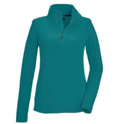 Bluza damska Killtec KSW 101 WMN FLC SHRT. Niebieskie bluzy Killtec, xs, bez wzorów, bez kaptura. Za 149.99 zł.