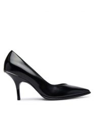PINKO Szpilki Lady 11 SD0611P001 Czarny. Czarne szpilki Pinko, bez wzorów, ze skóry, bez obcasa, na szpilce, bez zapięcia. Za 999.99 zł.