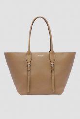 MICHAEL KORS Brązowa shopperka ze skóry. Brązowe shopper Michael Kors, bez wzorów, ze skóry, eleganckie, bez dodatków. Za 1,799.99 zł.