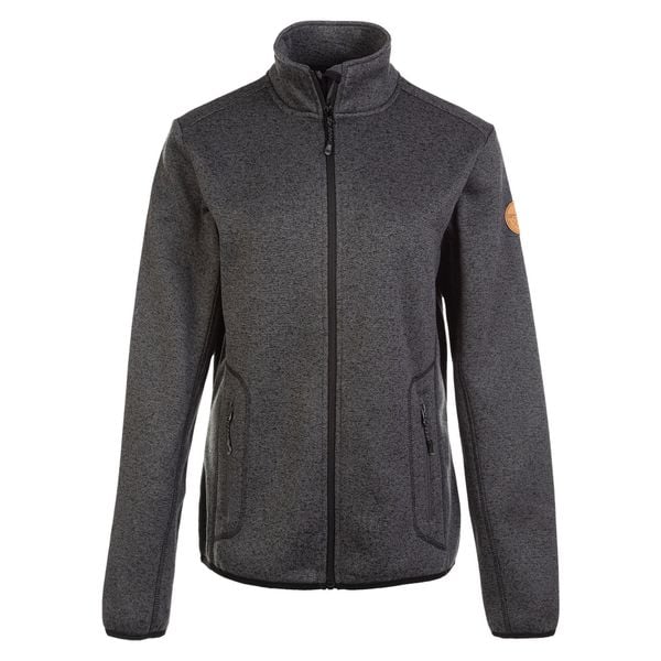 Bluza damska Whistler Samani Melange. Czarne bluzy Whistler, bez wzorów, z polaru, bez kaptura. Za 149.99 zł.