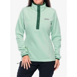 Bluza damska bez kaptura Columbia Benton Springs Half Snap Pull Over II. Zielone bluzy Columbia, bez wzorów, bez kaptura. Za 230.99 zł.