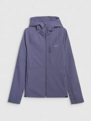 4F Kurtka softshellowa w kolorze niebieskim rozmiar: S. Niebieskie kurtki sportowe 4f, m, bez wzorów, bez kaptura, outdoorowe. Za 224.52 zł.