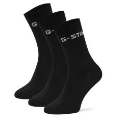 Skarpety długie G-Star. Czarne skarpety G-Star, bez wzorów. Za 49.99 zł.