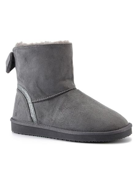 ISLAND BOOT Botki zimowe "Massey" w kolorze szarym rozmiar: 37. Szare botki Island Boot, na zimę, bez wzorów, z materiału, bez obcasa, bez zapięcia. Za 140.95 zł.