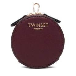 Bilonówka TWINSET. Fioletowe portfele Twinset, bez wzorów. Za 309.99 zł.