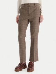 Weekend Max Mara Spodnie materiałowe Baco 2525136042 Brązowy Regular Fit. Brązowe spodnie materiałowe Weekend Max Mara, bez wzorów, z materiału. Za 1,039.00 zł.