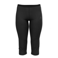 Spodnie techniczne 3/4 damskie Odlo Bottom ACTIVE F-DRY Light ECO. Czarne bielizna sportowa Odlo, s, bez wzorów. Za 186.20 zł.