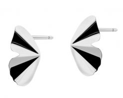 Kolczyki srebrne - motyl. Szare kolczyki Apart, srebrne. Za 289.00 zł.